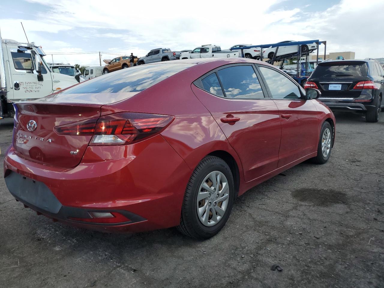 KMHD74LF3KU773024 2019 Hyundai Elantra Se