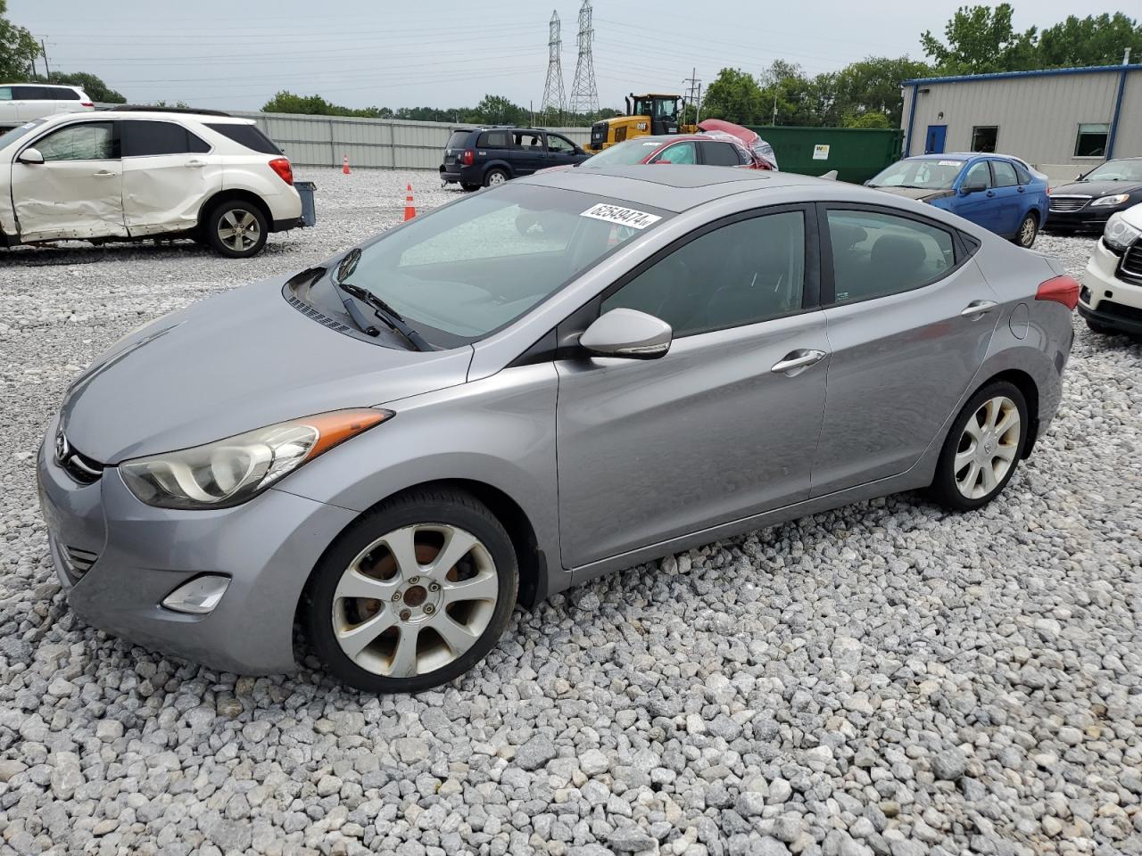 2013 Hyundai Elantra Gls vin: KMHDH4AE6DU722403