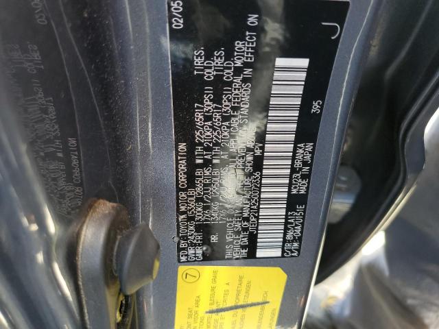 2005 Toyota Highlander Limited VIN: JTEDP21A250072336 Lot: 63353994