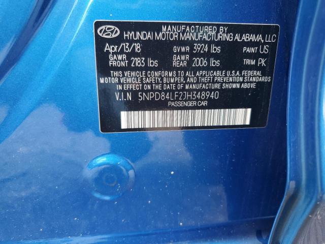 2018 HYUNDAI ELANTRA SE - 5NPD84LF2JH348940