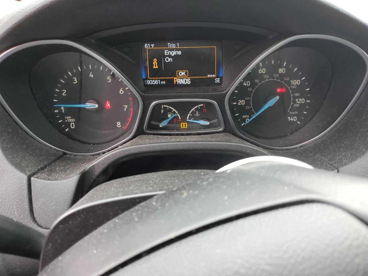 1FADP3K2XGL346133 FORD FOCUS 2016
