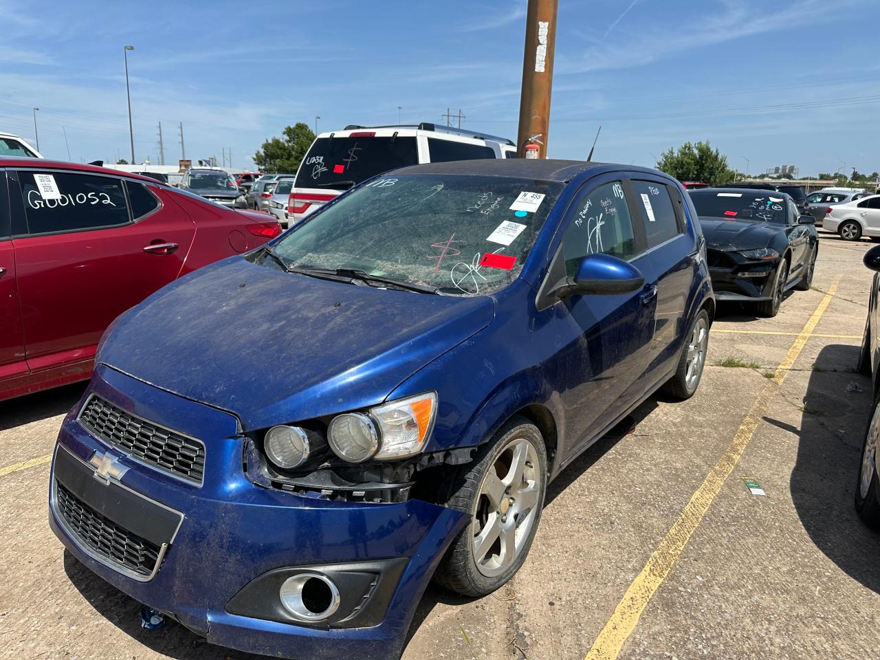 2014 Chevrolet Sonic Ltz vin: 1G1JE6SB9E4113557