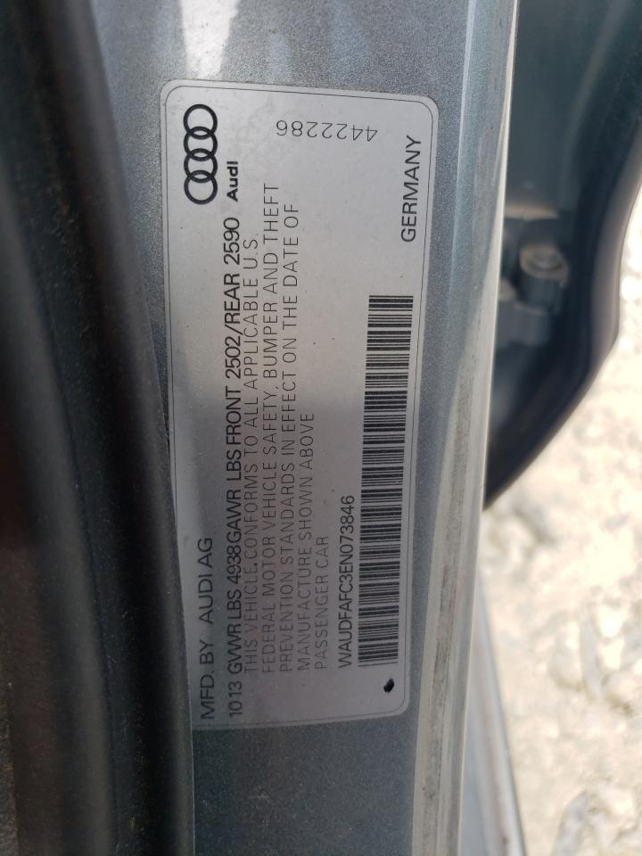 WAUDFAFC3EN073846 2014 Audi A6 Premium Plus