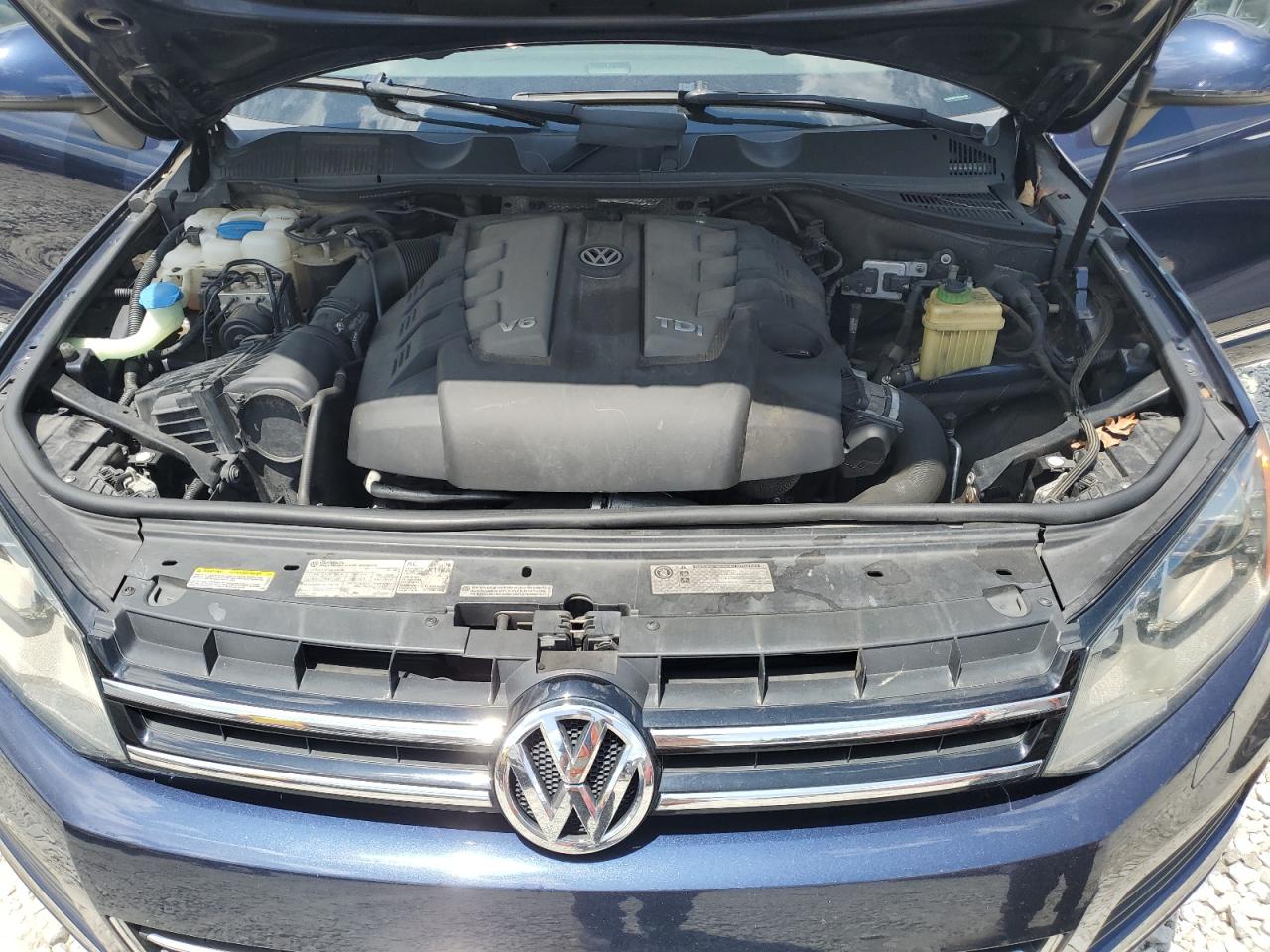 2013 Volkswagen Touareg V6 Tdi vin: WVGEP9BP1DD006075