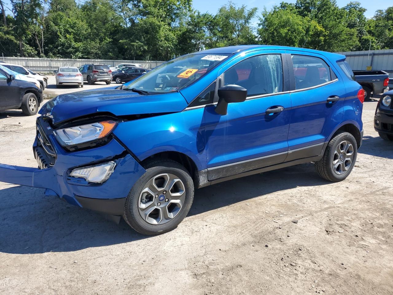 2022 Ford Ecosport S vin: MAJ6S3FL4NC476075