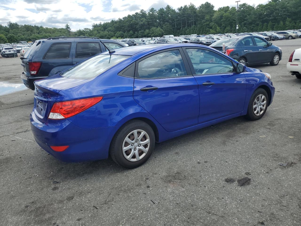 2012 Hyundai Accent Gls vin: KMHCT4AE6CU060752