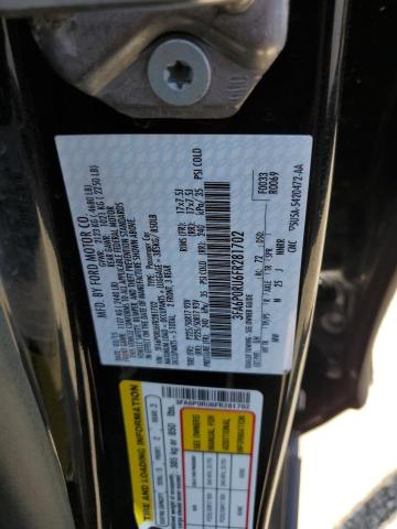 2015 Ford Fusion Titanium Hev VIN: 3FA6P0RU6FR281702 Lot: 62833434