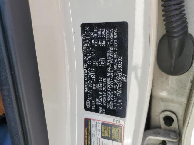 2016 Kia Soul ! VIN: KNDJX3A59G7293202 Lot: 61705744