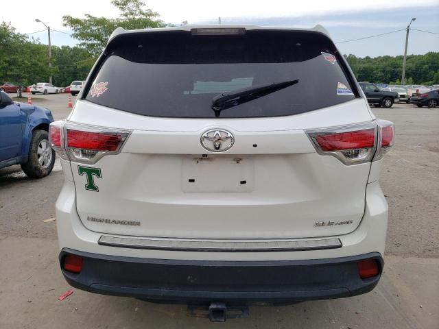 VIN 5TDJKRFH6ES049272 2014 Toyota Highlander, Xle no.6