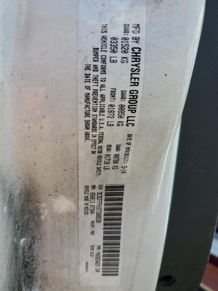 3C3CFFFH1ET288539 2014 Fiat 500 Abarth