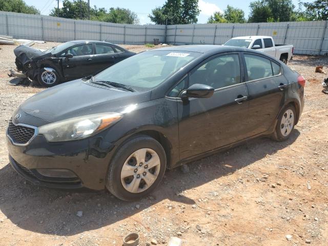 KIA FORTE LX 2016 black  gas KNAFK4A68G5477381 photo #1