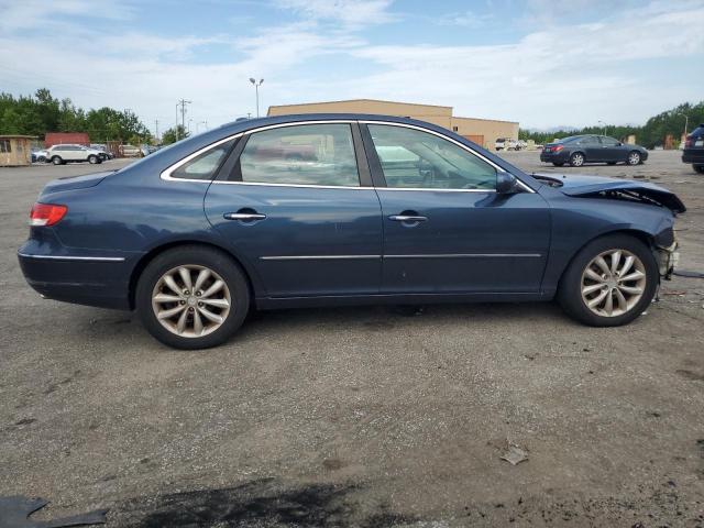 HYUNDAI AZERA SE 2007 blue  gas KMHFC46F77A202788 photo #4