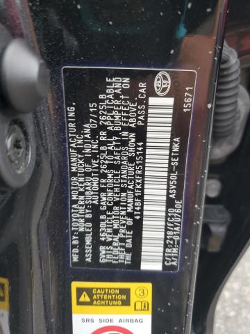 VIN 4T4BF1FKXFR515144 2015 Toyota Camry, LE no.12