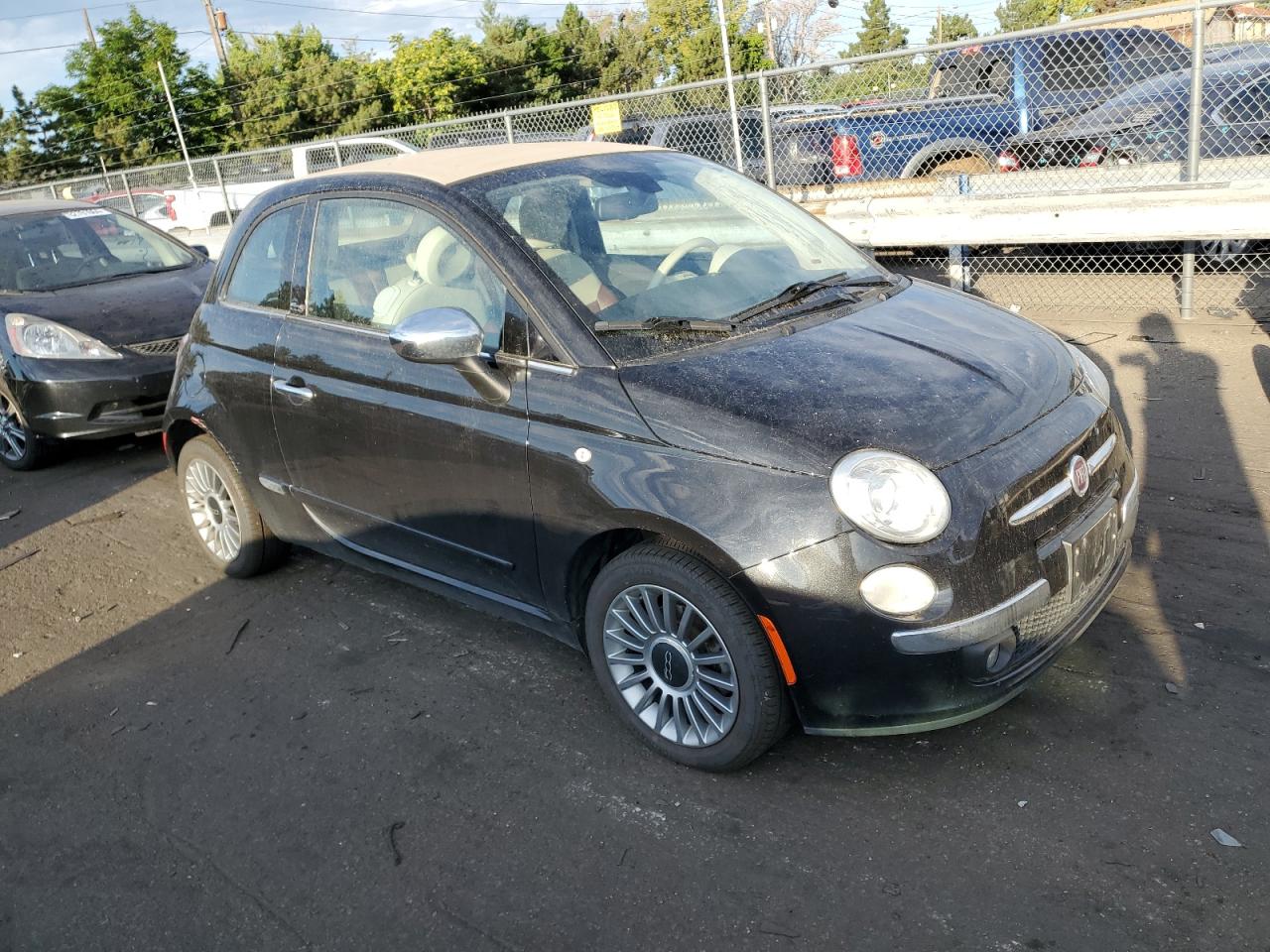 2013 Fiat 500 Lounge vin: 3C3CFFER4DT534525