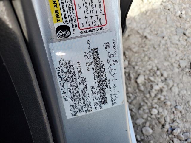 2010 Ford Fusion Hybrid VIN: 3FADP0L3XAR388414 Lot: 62302094