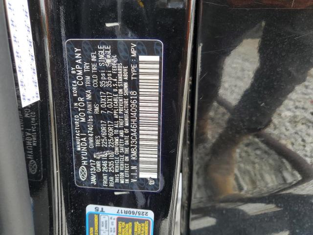 2017 HYUNDAI TUCSON LIM - KM8J3CA46HU409618