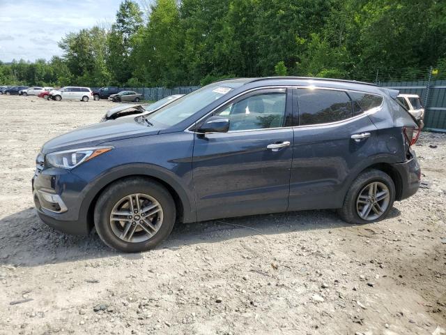 HYUNDAI SANTA FE S 2017 blue  gas 5XYZUDLB2HG409042 photo #1