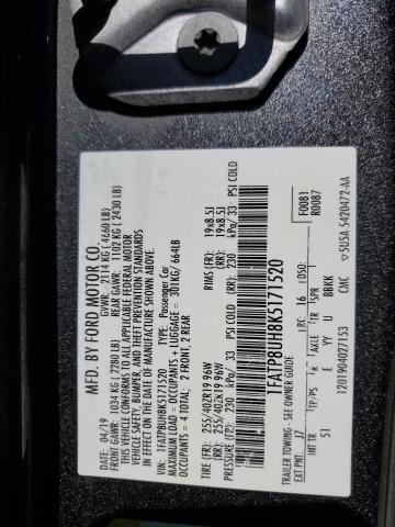 2019 FORD MUSTANG - 1FATP8UH8K5171520