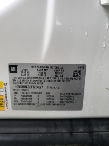 2015 CHEVROLET TRAVERSE L - 1GNKRHKD0FJ284527