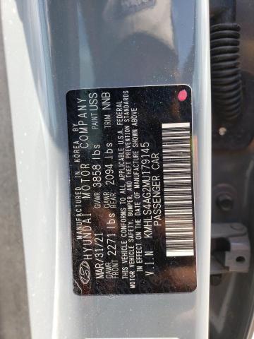 2021 HYUNDAI ELANTRA SE - KMHLS4AG2MU179145