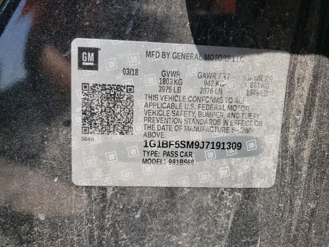 2018 CHEVROLET CRUZE PREM - 1G1BF5SM9J7191309