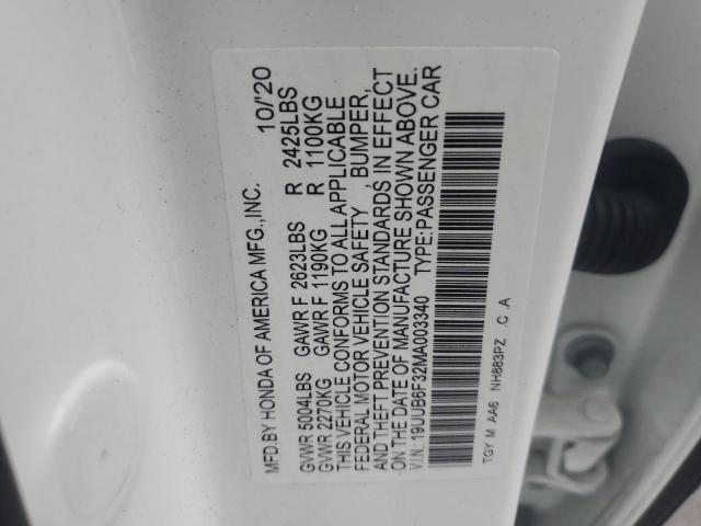 2021 ACURA TLX - 19UUB6F32MA003340