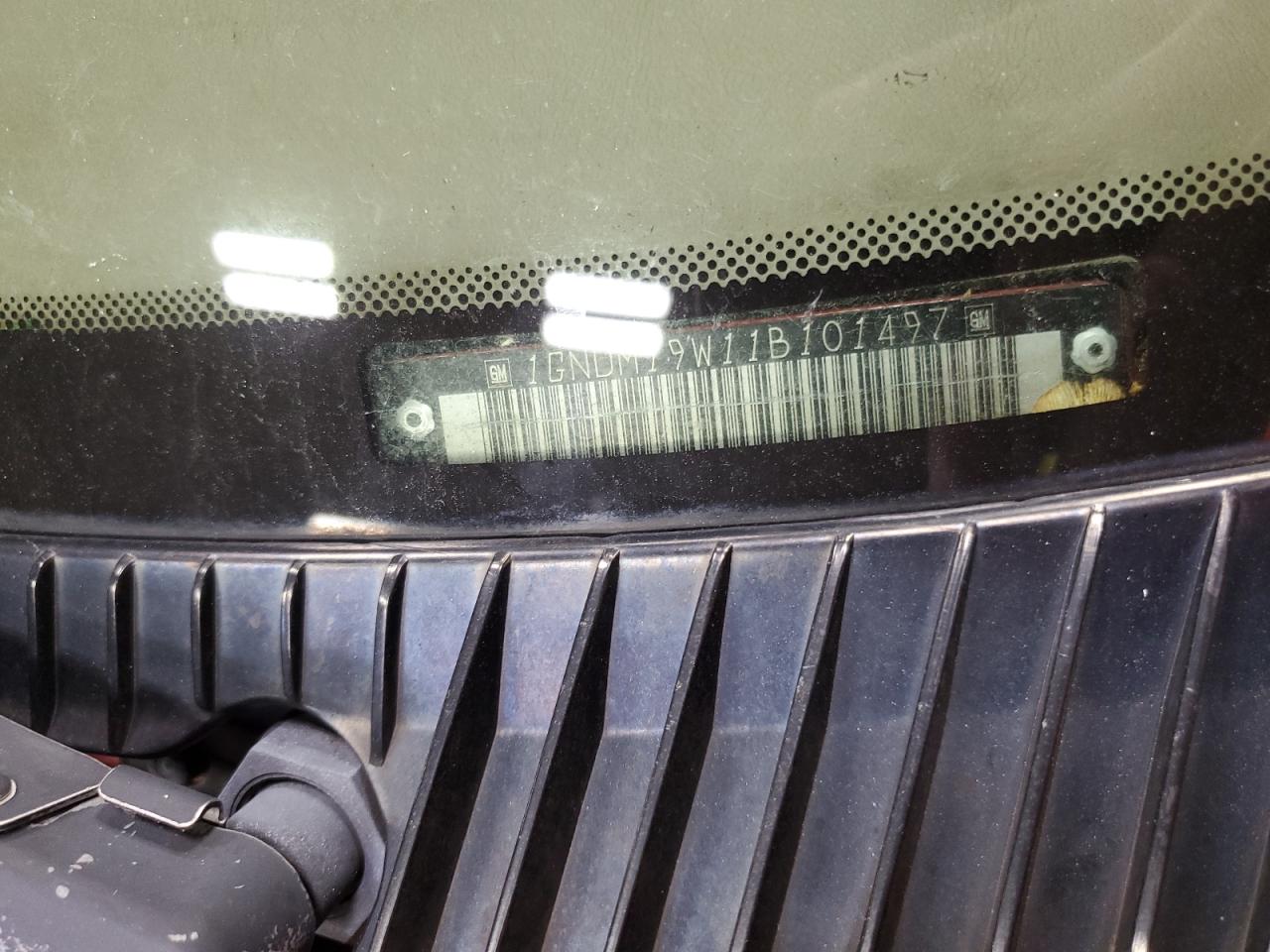 1GNDM19W11B101497 2001 Chevrolet Astro