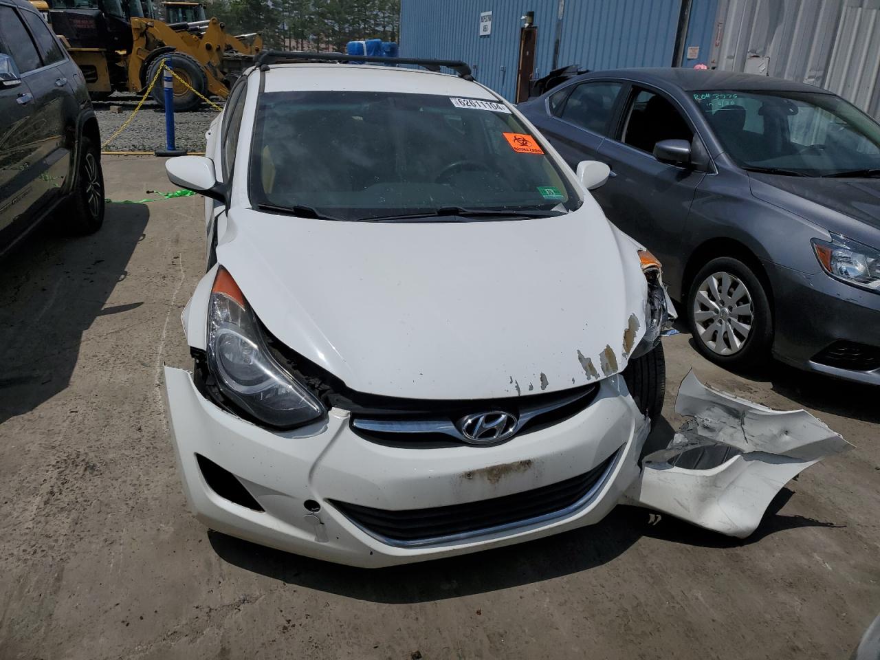 Lot #2838511881 2013 HYUNDAI ELANTRA GL