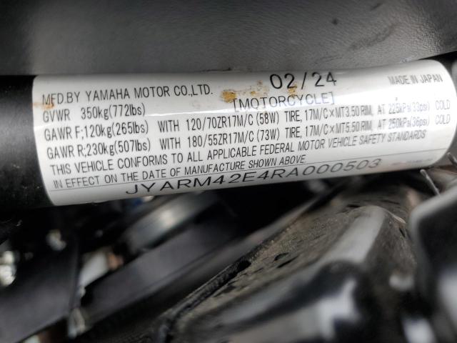 2024 YAMAHA MTM690 JYARM42E4RA000503