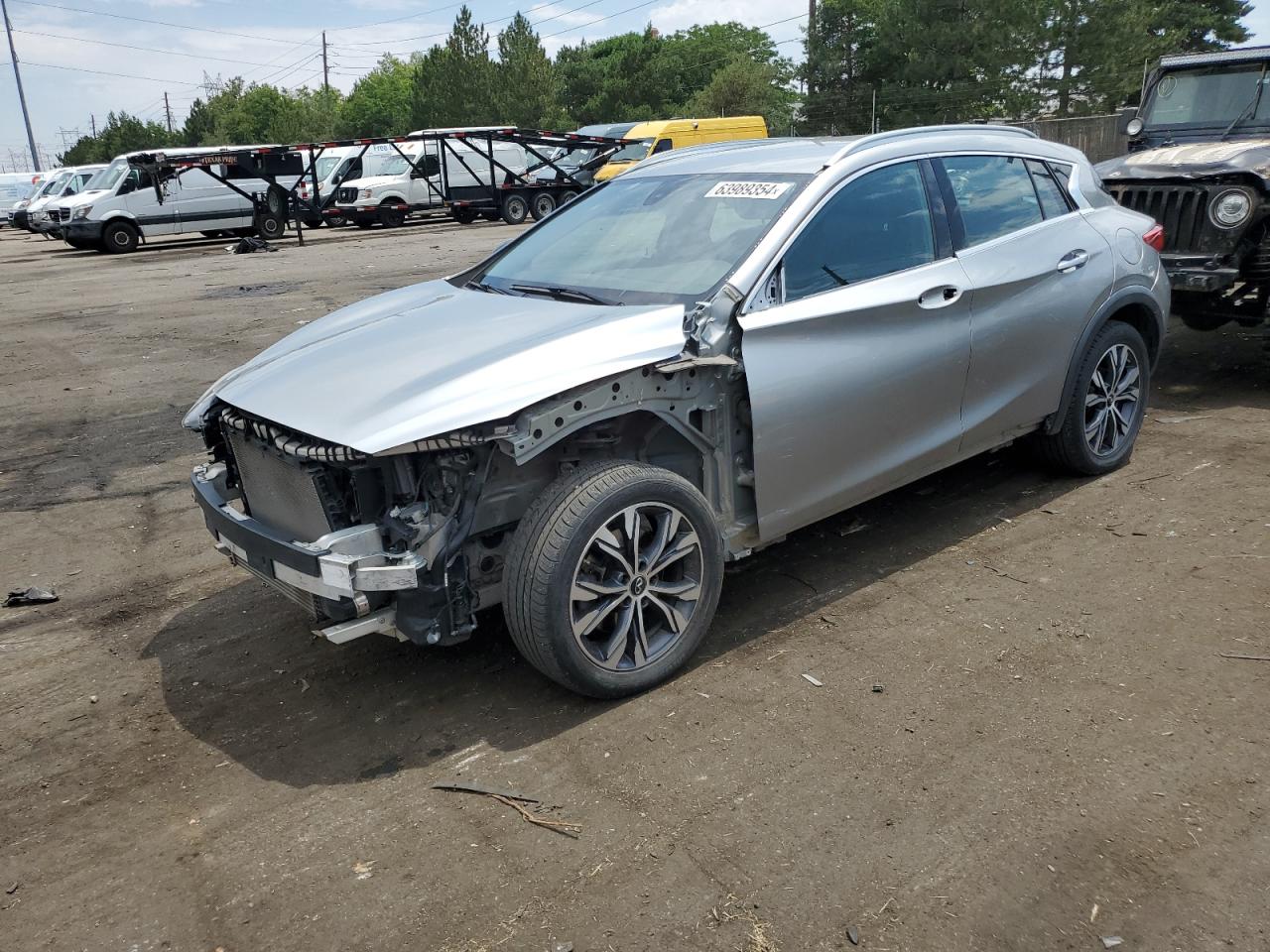 Lot #2914450169 2017 INFINITI QX30 BASE