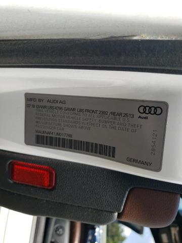 VIN WAUENAF41JN017768 2018 Audi A4, Premium Plus no.13