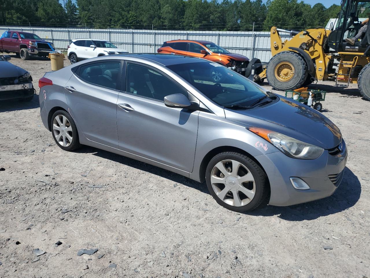 KMHDH4AE6CU438042 2012 Hyundai Elantra Gls