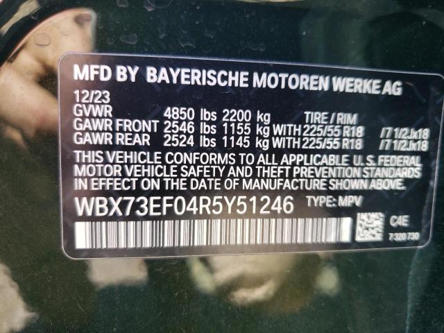 VIN WBX73EF04R5Y51246 2024 BMW X1, Xdrive28I no.14