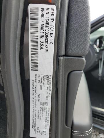 2021 JEEP GRAND CHER - 1C4RJFBG3MC812219