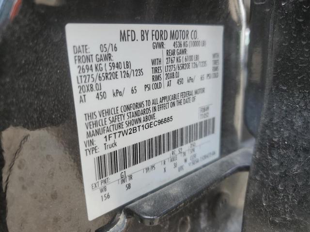 2016 FORD F250 SUPER - 1FT7W2BT1GEC96885
