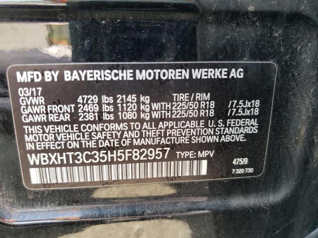 VIN WBXHT3C35H5F82957 2017 BMW X1, Xdrive28I no.13