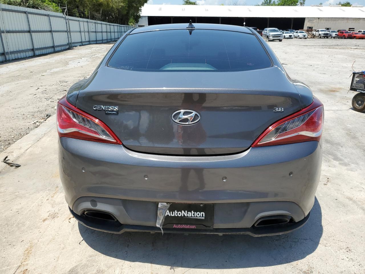 2013 Hyundai Genesis Coupe 3.8L vin: KMHHU6KJXDU086458