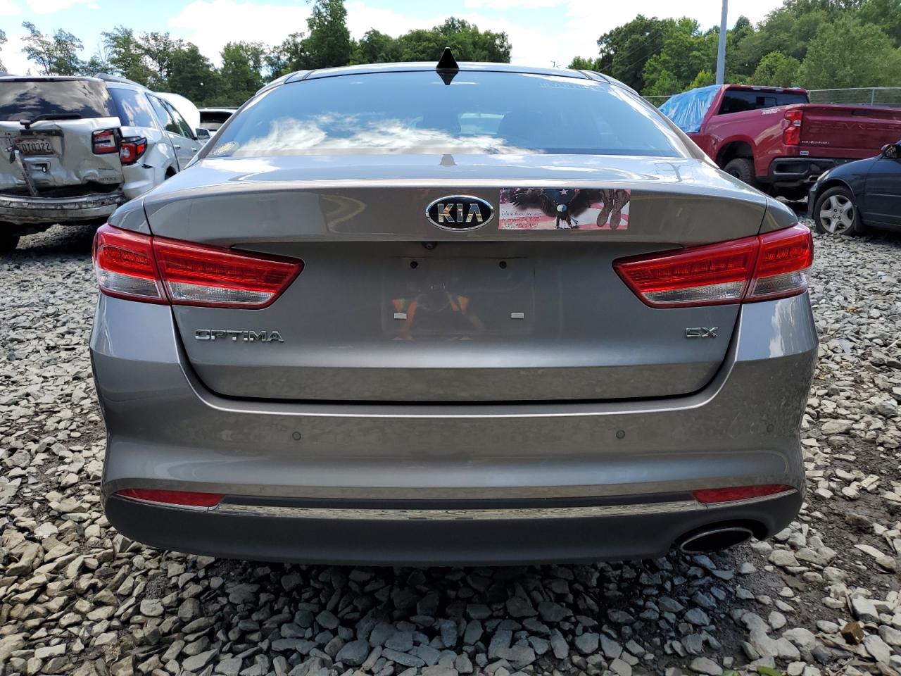 5XXGU4L39JG187884 2018 Kia Optima Ex