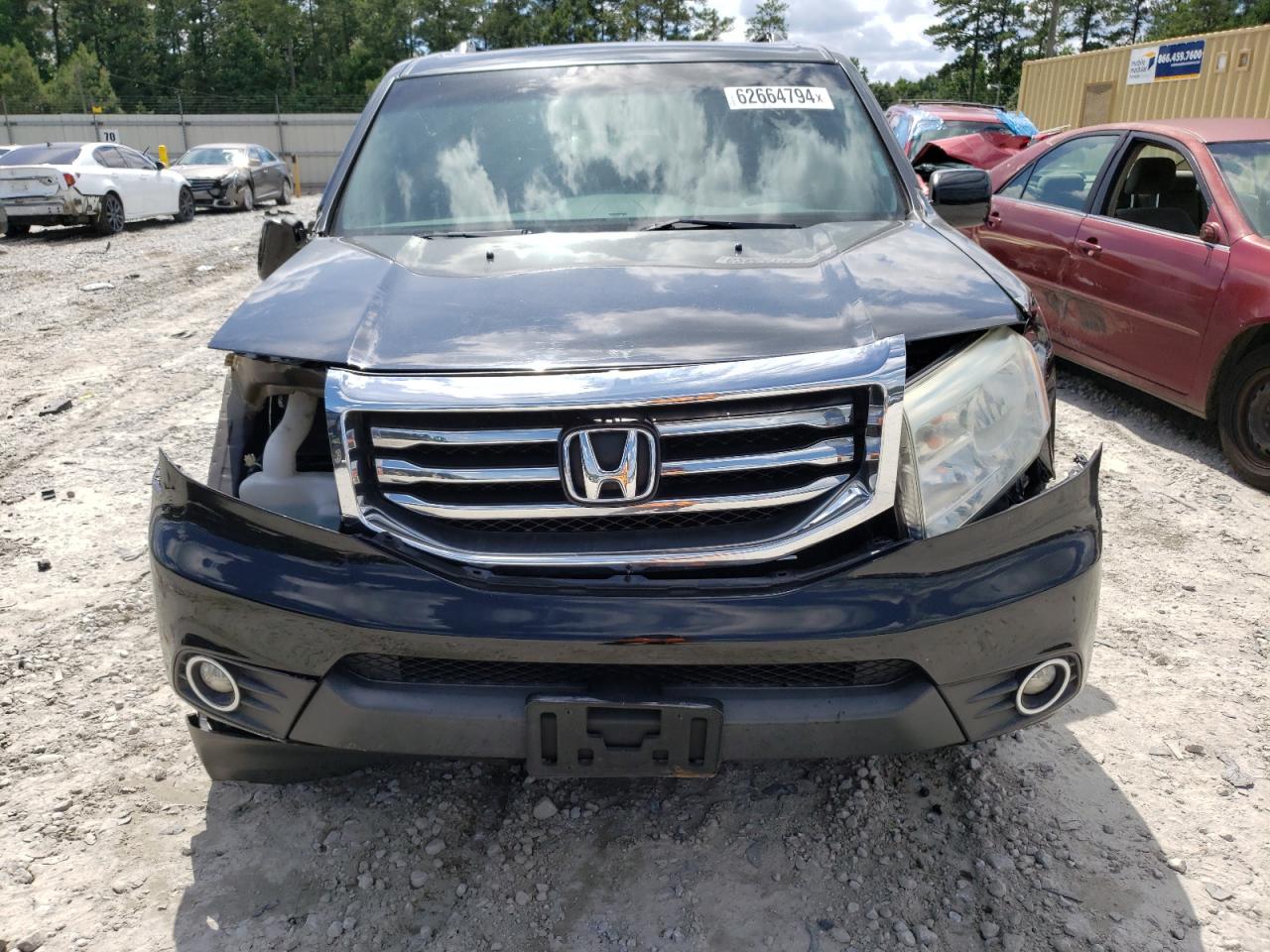 2015 Honda Pilot Exl vin: 5FNYF3H57FB012000