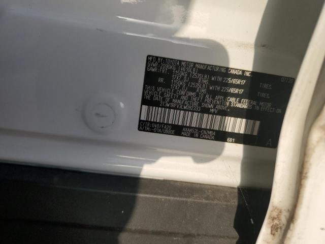 2020 TOYOTA 1/2 TON SH 2T3W1RFV3LW092333