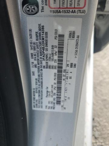 2019 FORD FIESTA SE - 3FADP4BJ2KM114386