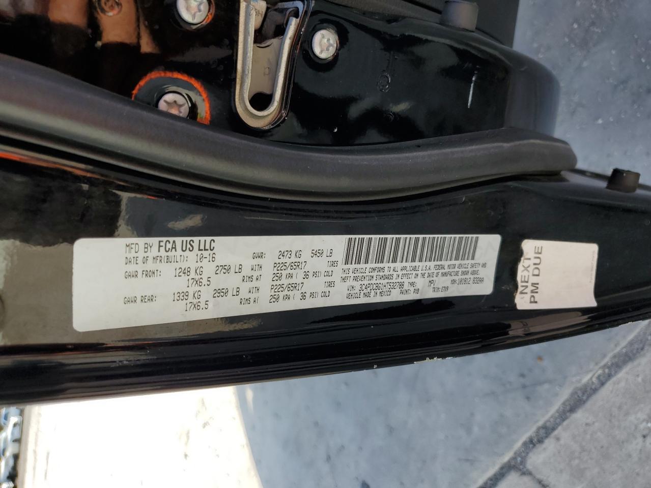 3C4PDCBG1HT532788 2017 Dodge Journey Sxt