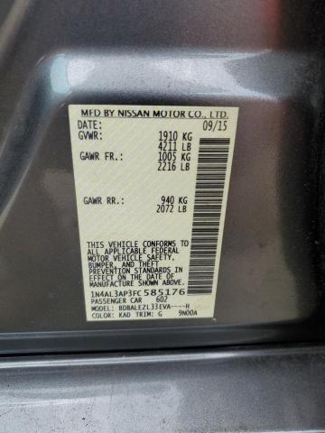 2015 NISSAN ALTIMA 2.5 - 1N4AL3AP3FC585176