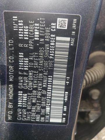 2019 HONDA CIVIC EX - JHMFC1F3XKX001903