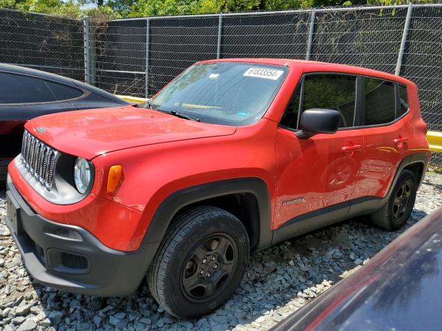  JEEP RENEGADE 2016 Червоний