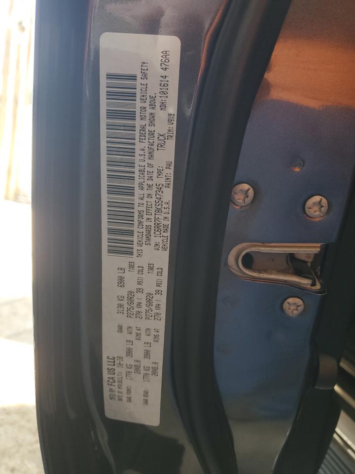 1C6RR7FT8KS547345 2019 Ram 1500 Classic Tradesman