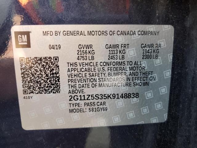 2019 CHEVROLET IMPALA LT - 2G11Z5S35K9148838