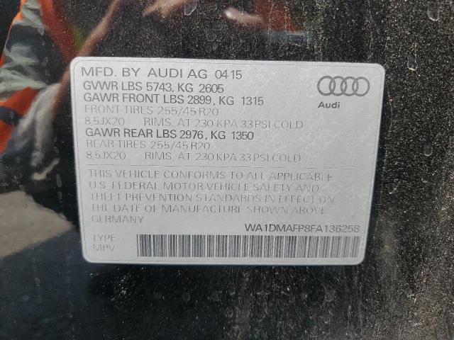 VIN WA1DMAFP8FA136258 2015 Audi Q5, Tdi Premium Plus no.12