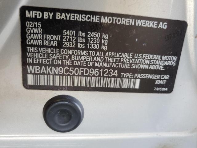 VIN WBAKN9C50FD961234 2015 BMW 5 Series, 550 I no.12