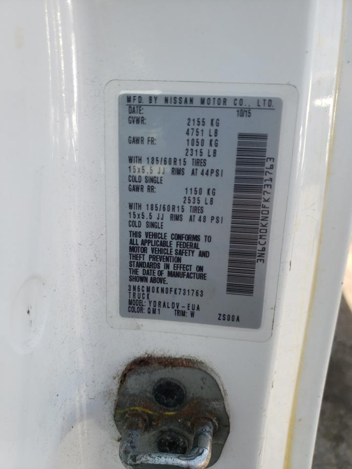 3N6CM0KN0FK731763 2015 Nissan Nv200 2.5S